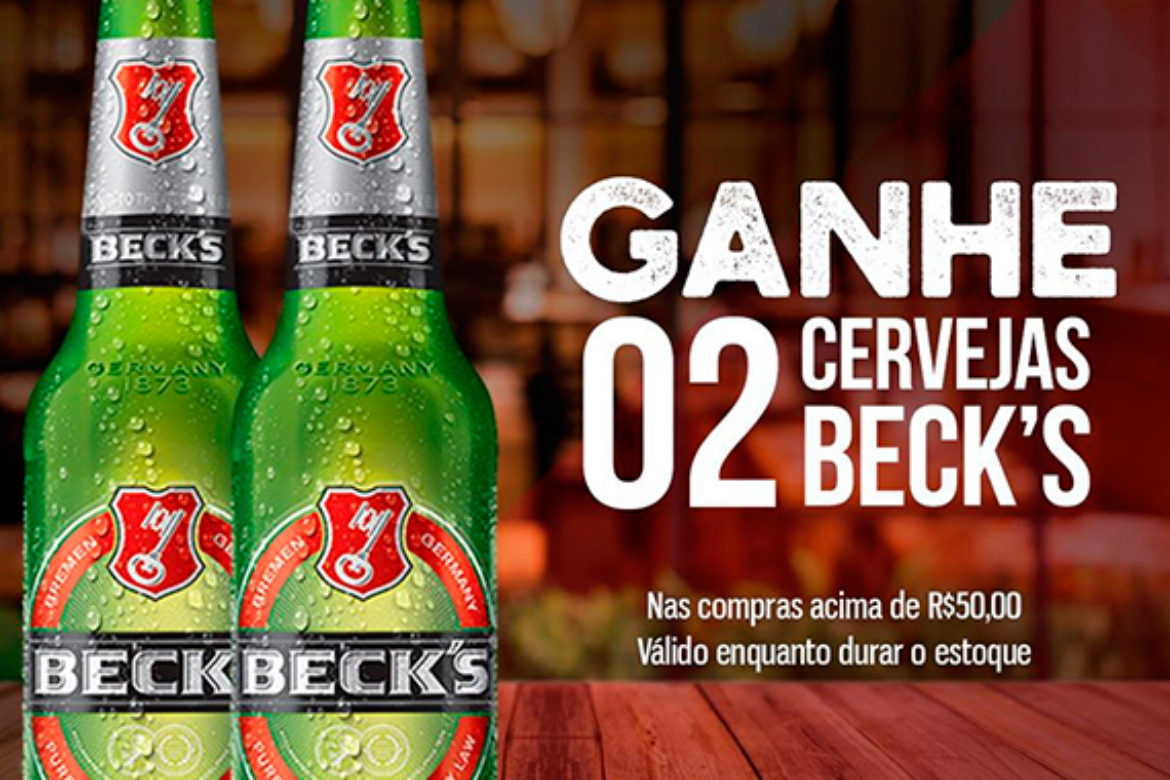 Ganhe 02 Cervejas Beck’s