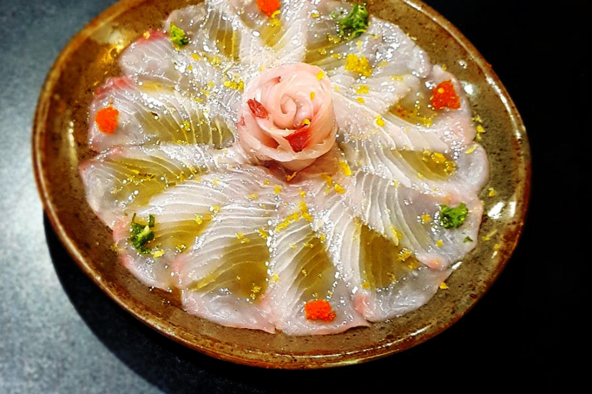 Carpaccio Peixe Branco – 21 Fatias